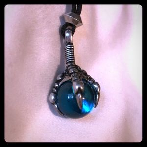 Dragon claw marble pendant